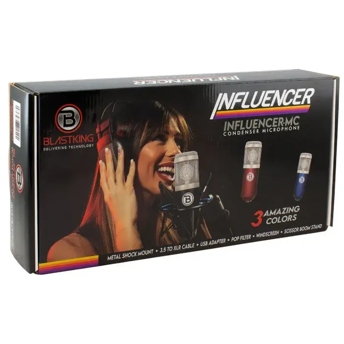 Blastking Influencer MC | Kit Completo para Creadores de Contenido, Streaming y Podcast - Imagen 5