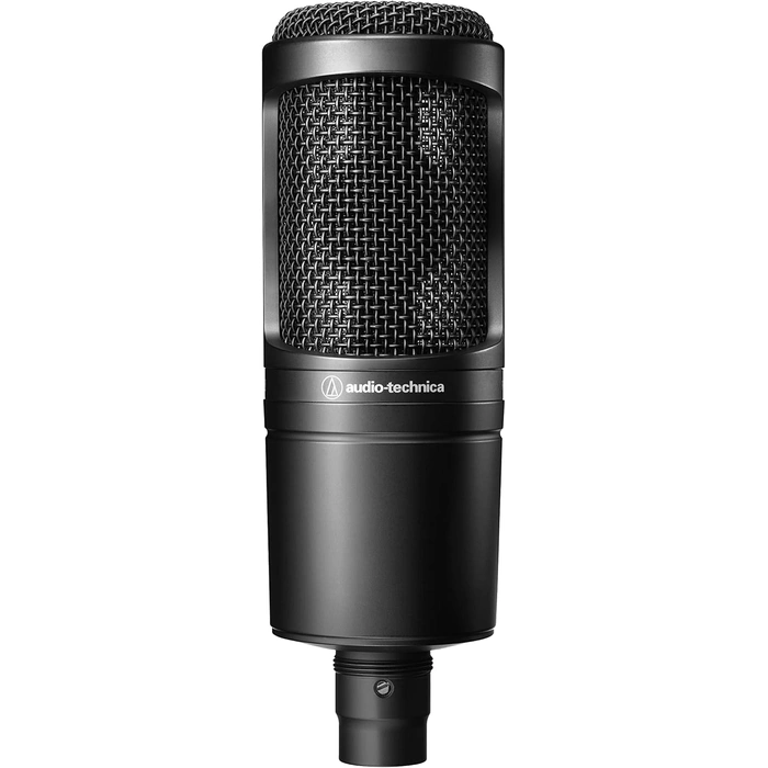 Audio-Technica AT2020 Micrófono de Condensador Cardioide XLR para Estudio y Grabación