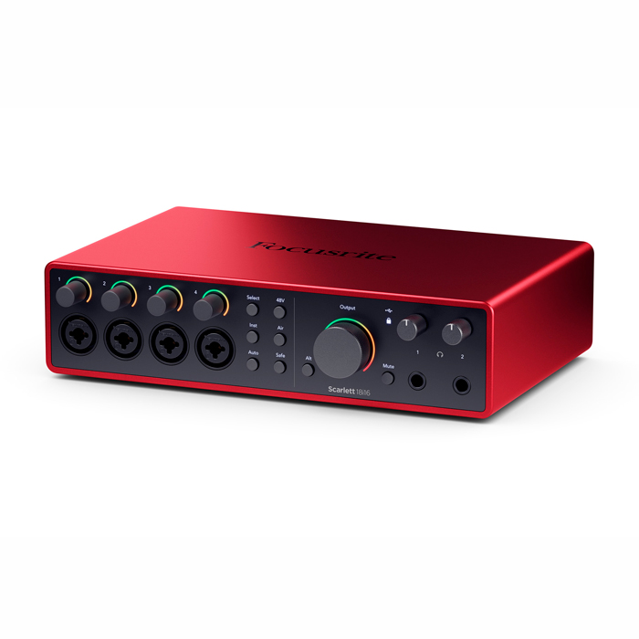 Focusrite Scarlett 18i16 – Interfaz de Audio de Alta Gama con 18 Entradas y 16 Salidas - 4ª Generación - Imagen 3
