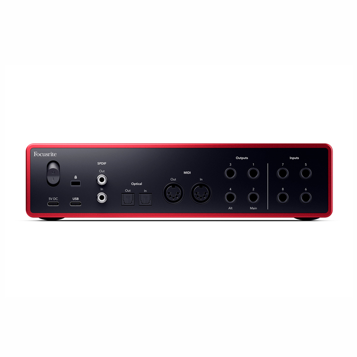 Focusrite Scarlett 18i16 – Interfaz de Audio de Alta Gama con 18 Entradas y 16 Salidas - 4ª Generación - Imagen 2