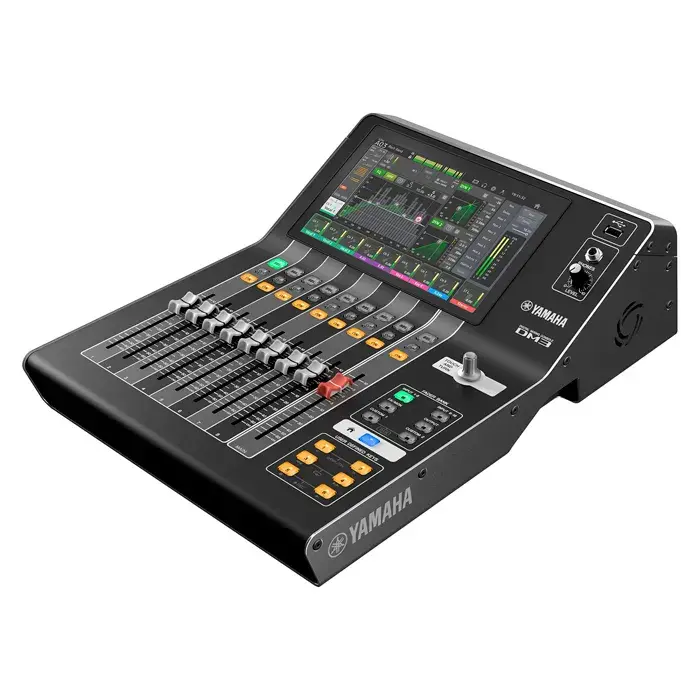 Consola Digital Yamaha DM3 Dante de 16 Canales | Mezcladora Profesional 96 kHz con Red Dante, USB 18×18 y Pantalla Táctil de 9" - Imagen 3