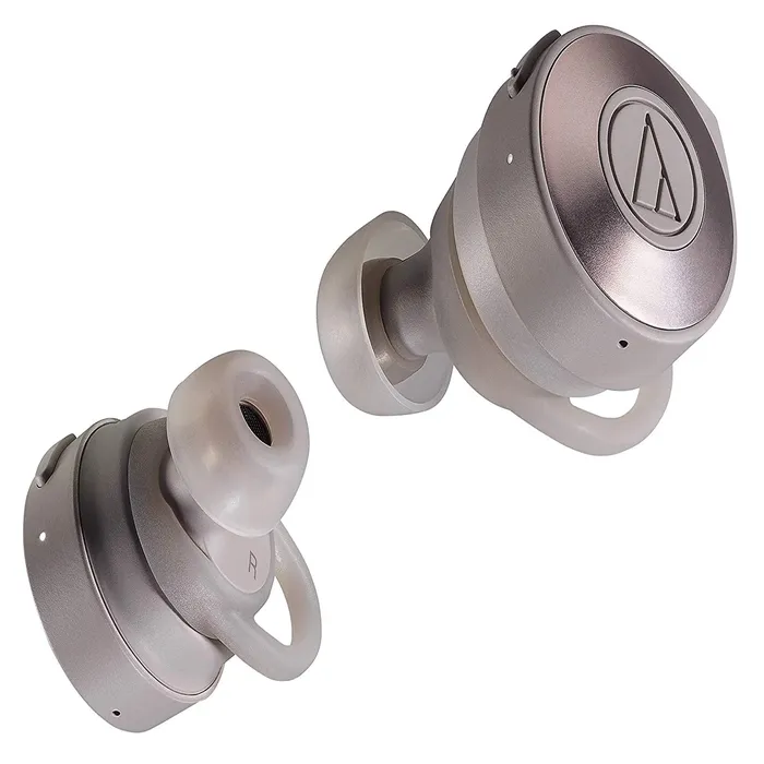 Audio-Technica ATH-CKS5TWKH – Audífonos Inalámbricos Bluetooth 5.0 Solid Bass, Color Caqui