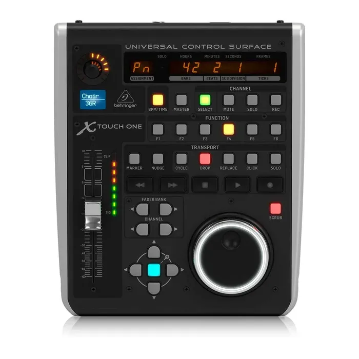BEHRINGER X-TOUCH ONE-UL – Controlador DAW USB de 1 Canal con Fader Motorizado
