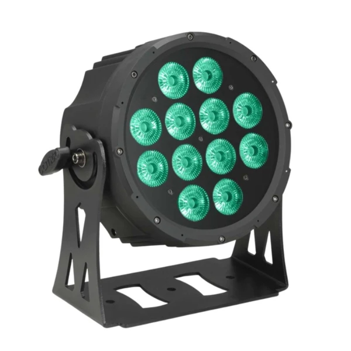 Cameo FLAT PRO 12 RGBWA CLPFLATPRO12 – PAR LED Profesional 12×10W RGBWA DMX para Escenarios y Eventos
