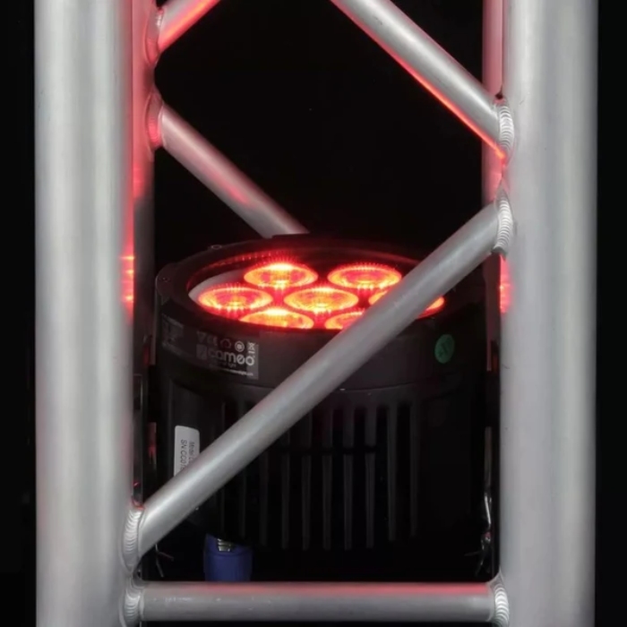 Cameo FLAT PRO 7 RGBWA CLPFLATPRO7 – PAR LED Profesional 7×10W RGBWA DMX para Escenarios y Eventos - Imagen 5