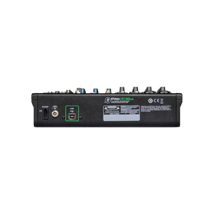 Mackie ProFX10v3 - Consola Analógica Profesional de 10 Canales con USB y Efectos - Imagen 5