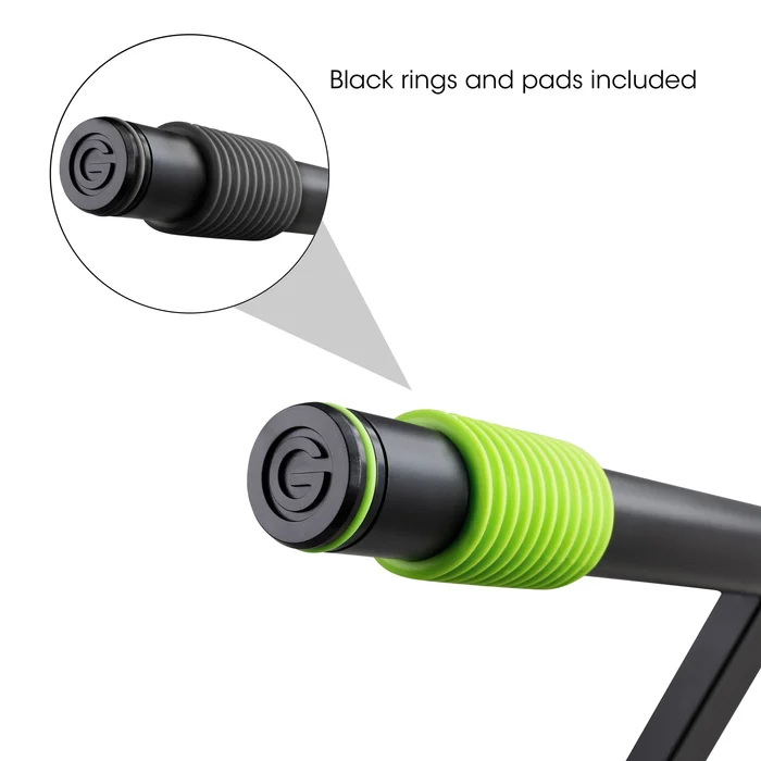 Pedestal para DJ y Piano Gravity GKSX2RD | Soporte X-Form Doble con Escritorio Rápido - Imagen 5