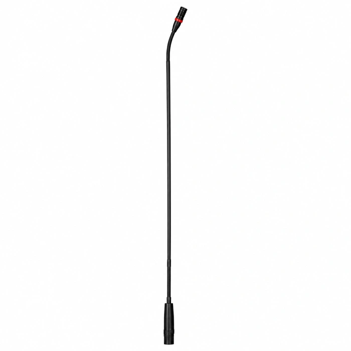 JTS GM-5225L(K) Micrófono de Cuello de Ganso Supercardioide con LED y Bloqueo XLR Profesional, Alto 73cm