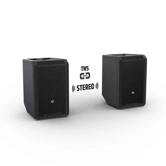 LD Systems ANNY 8 Stage Black Altavoz Portátil Activo a Batería Bluetooth 5.0 con Mezclador de 5 Canales - Imagen 8