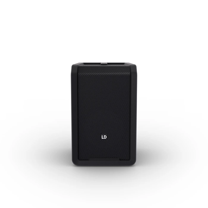LD Systems ANNY 8 Stage Black Altavoz Portátil Activo a Batería Bluetooth 5.0 con Mezclador de 5 Canales