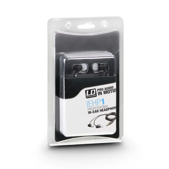 Auricular In-Ear Profesional LD Systems LDIEHP1 16 Ohm Negro 3,5 mm - Imagen 3