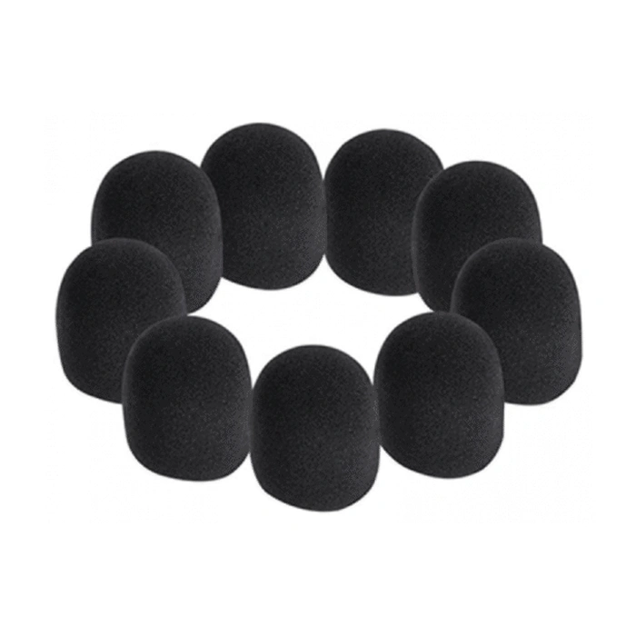 ASWS58-B9 – Paquete de Esponjas para Micrófono de 9 Unidades Negras On Stage