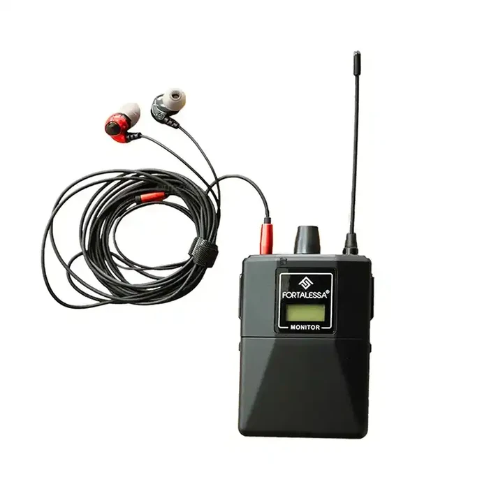 Fortalessa ER-120 Bodypack – Sistema de Monitoreo Personal In-Ear Estéreo