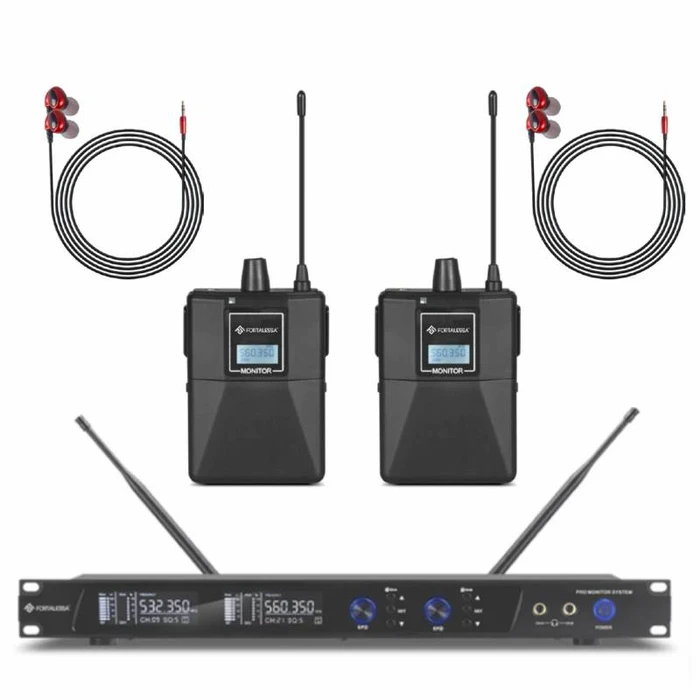 Sistema de Monitoreo Personal Fortalessa ER-202 Doble – Alcance 100 m
