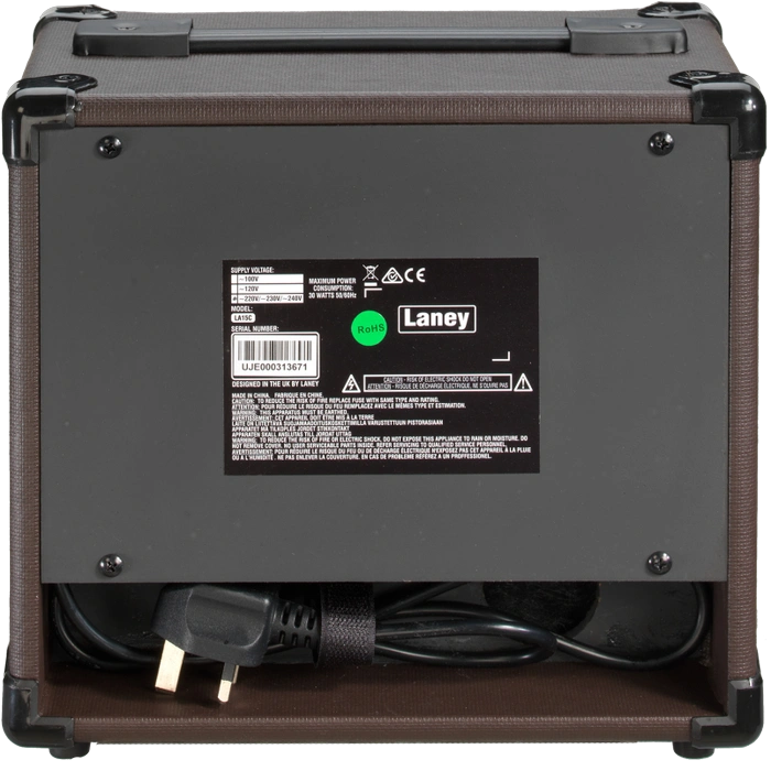 Laney LA15C – Amplificador de Guitarra Acústica 15W - Imagen 3