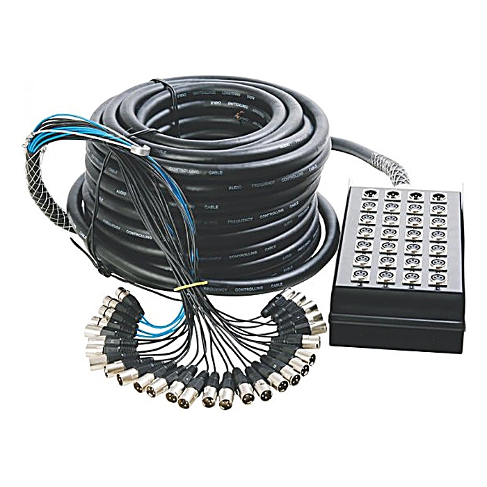 On-Stage SNK244100V2 Medusa de 24 Canales y 4 Retornos de 30 Metros Serie Club