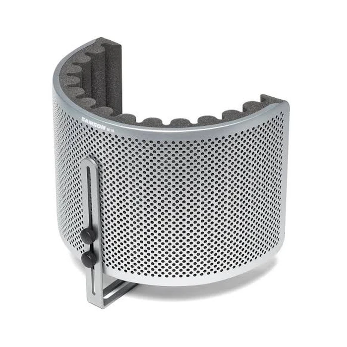 Samson RC10 Filtro de Reflexión para Micrófono – Pantalla Acústica Portátil para Estudio y Voces