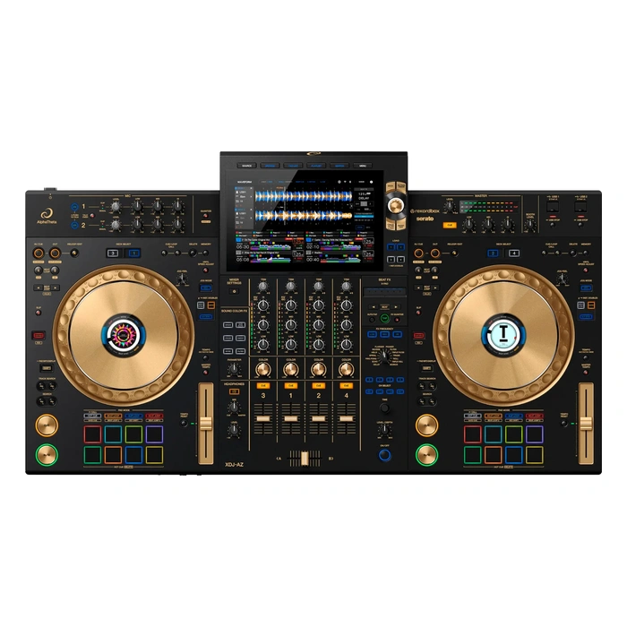 AlphaTheta XDJ-AZ-N Gold – Sistema DJ Todo en Uno 4 Canales